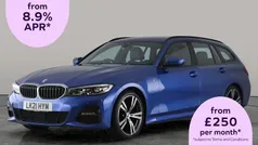 Blue Used 2021 BMW 318 M Sport Estate | £17,717 (Fair price)