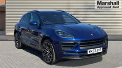 Blue Used 2022 Porsche Macan SUV | £49,991 (Fair price)