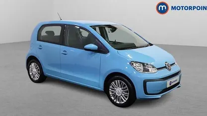 Used VW up! 60 HP (44 kW) 2020 Blue Hatchback