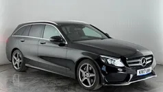 Black Used 2017 Mercedes C250 AMG Line Premium Plus Estate | £18,650 (A bit pricey)