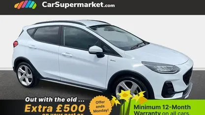 Used Ford Fiesta Active 125 HP (91 kW) 2022 White Hatchback