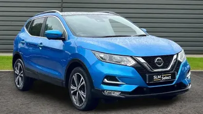 Used Nissan Qashqai N-Connecta 140 HP (102 kW) 2019 Blue SUV