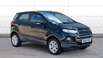Used Ford Ecosport Zetec 112 HP (82 kW) 2016 Black SUV
