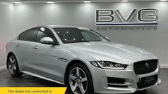 Silver Used 2019 Jaguar XE R-Sport Sedan | £10,494 (Fair price)