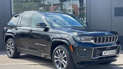 Used Jeep Grand Cherokee Overland 381 HP (280 kW) 2023 Black SUV