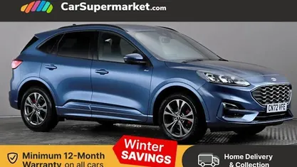 Blue Used 2022 Ford Kuga ST-Line SUV | £17,697 (Fair price)