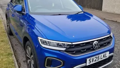 Used VW T-Roc Match 150 HP (110 kW) 2025 Blue SUV