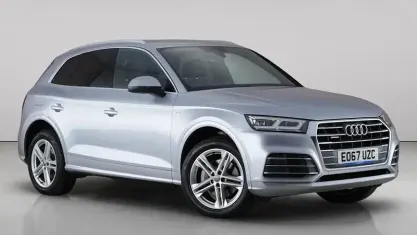 Used Audi Q5 S-Line 190 HP (139 kW) 2017 Silver SUV
