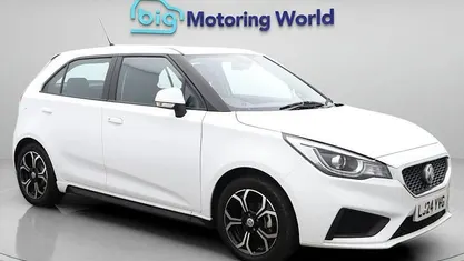 Used MG MG3 Excite 106 HP (77 kW) 2024 White Hatchback