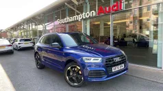 Blue Used 2020 Audi Q5 Black Edition SUV | £29,390 (Fair price)