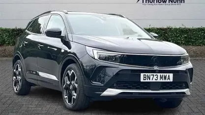 Used Vauxhall Grandland X Ultimate 131 HP (96 kW) 2023 Black SUV