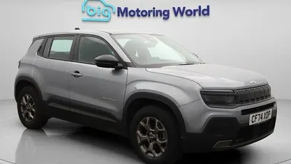 Grey Used 2025 Jeep Avenger Longitude SUV | £16,500 (Good price)