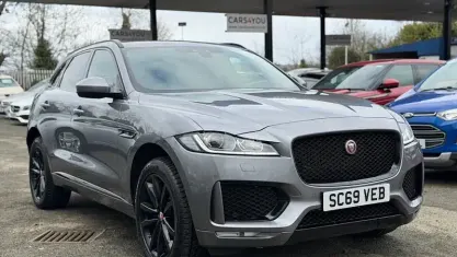 Used Jaguar F-Pace Chequered Flag 180 HP (132 kW) 2019 Grey SUV