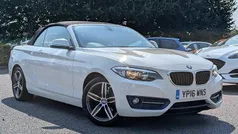 Used 2016 BMW 218 Sport Line Cabriolet | £8,990 (Fair price)