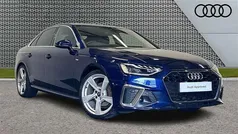 Blue Used 2023 Audi A4 S-Line Sedan | £25,493 (Fair price)