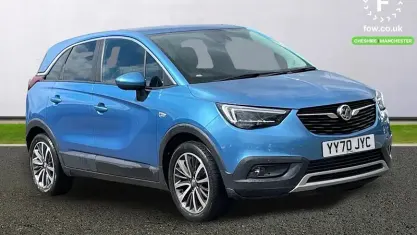 Used Vauxhall Crossland X Elite 83 HP (61 kW) 2020 Blue SUV