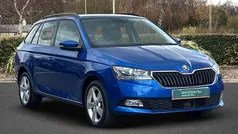 Race blue metallic Used 2020 Skoda Fabia SE L Estate | £12,800 (Fair price)