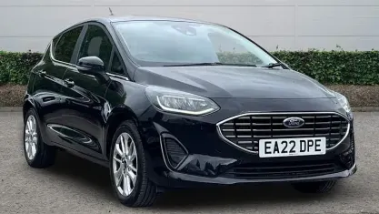 Used Ford Fiesta Titanium 101 HP (74 kW) 2022 Black Hatchback