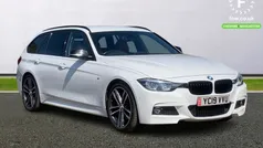 White Used 2018 BMW 320 M Sport Estate | £19,799 (Fair price)