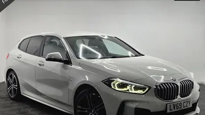 Used BMW 118 M Sport 140 HP (102 kW) 2020 White Hatchback