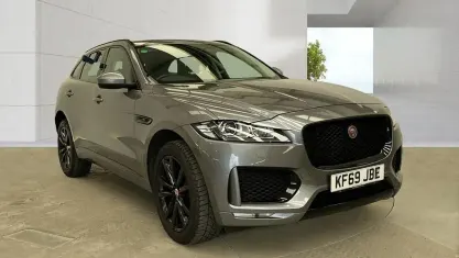 Used Jaguar F-Pace Chequered Flag 180 HP (132 kW) 2019 Grey SUV