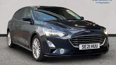 Blue panther Used 2021 Ford Focus Titanium X Hatchback | £12,995 (Good price)