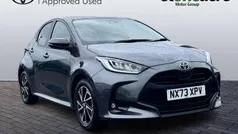 Grey Used 2023 Toyota Yaris Hybrid Design Hatchback | £17,000 (Good price)