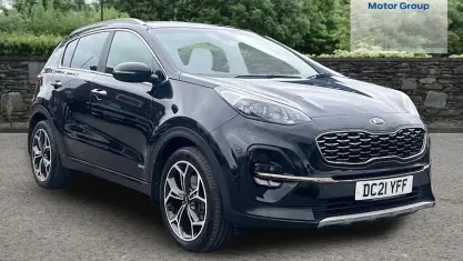 Used Kia Sportage GT-Line 177 HP (130 kW) 2021 Black SUV