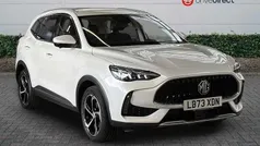 Solid arctic white Used 2023 MG HS SE SUV | £16,350 (Fair price)