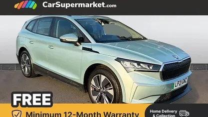 Used Skoda Enyaq iV Loft 131 kW (179 HP) 2021 Silver SUV