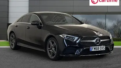 Used Mercedes CLS350 AMG line 286 HP (210 kW) 2018 Black Coupe