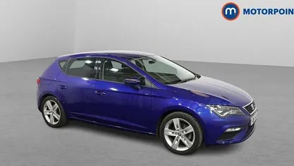 Used Seat Leon FR 150 HP (110 kW) 2020 Blue Hatchback