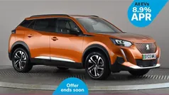 Orange Used 2023 Peugeot e-2008 Allure+ SUV | £13,997 (Fair price)