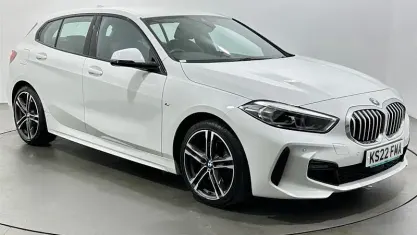 Used BMW 118 M Sport 136 HP (100 kW) 2022 White Hatchback