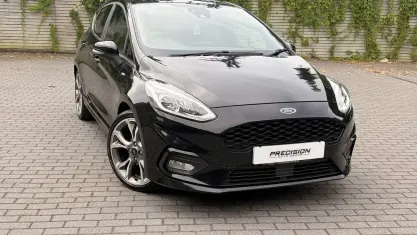 Used Ford Fiesta ST-Line 125 HP (91 kW) 2019 Black Hatchback