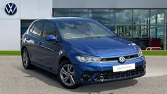 Reef blue Used 2024 VW Polo R-line Hatchback | £21,311 (Fair price)