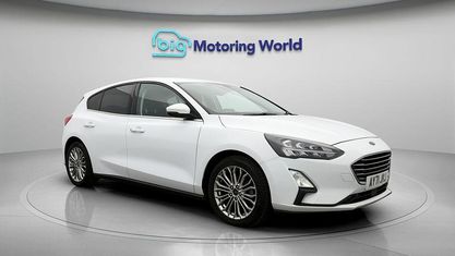 Używany Ford Focus Titanium X 155 KM (114 kW) 2021 Biały Hatchback