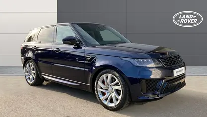 Used Land Rover Range Rover Sport HSE Dynamic 404 HP (297 kW) 2021 Blue SUV