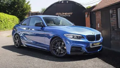Used BMW M240 M Sport 340 HP (250 kW) 2017 Blue Coupe