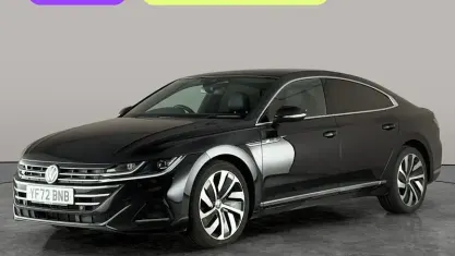 Used VW Arteon R-line 150 HP (110 kW) 2022 Black Hatchback