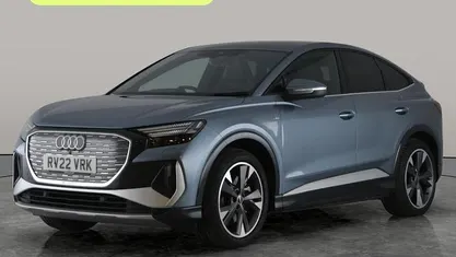 Used Audi Q4 Sportback e-tron S-Line 219 kW (299 HP) 2022 Blue SUV