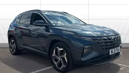 Used Hyundai Tucson Premium 230 HP (169 kW) 2021 Blue SUV