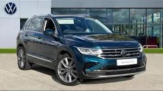 Blue Used 2022 VW Tiguan Elegance SUV | £26,288 (Fair price)