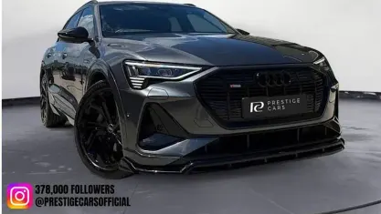 Used Audi e-tron Black Edition 300 kW (408 HP) 2021 Grey SUV