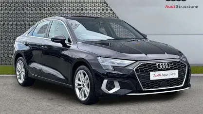 Used Audi A3 Sport 110 HP (80 kW) 2023 Black Sedan