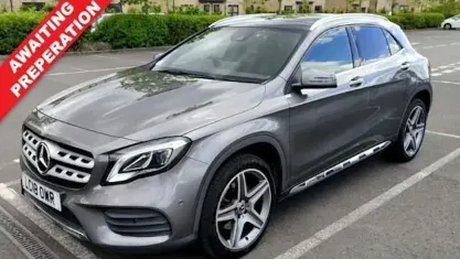 Käytetty Mercedes GLA220 AMG line 177 HP (130 kW) 2018 Katumaasturi