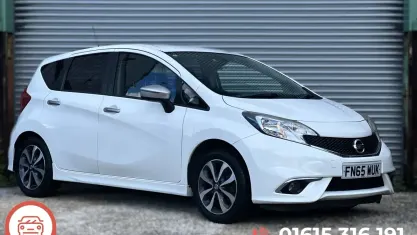 Used Nissan Note N-TEC 80 HP (58 kW) 2015 White Hatchback