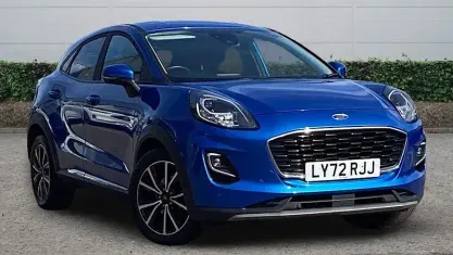 Used Ford Puma Titanium 125 HP (91 kW) 2023 Blue SUV
