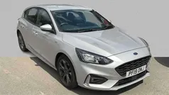 Silver Used 2019 Ford Focus ST-Line Hatchback | £12,890 (Fair price)