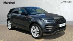 Premium metallic carpathian grey Used 2022 Land Rover Range Rover evoque SE Dynamic Hatchback | £28,416 (Fair price)